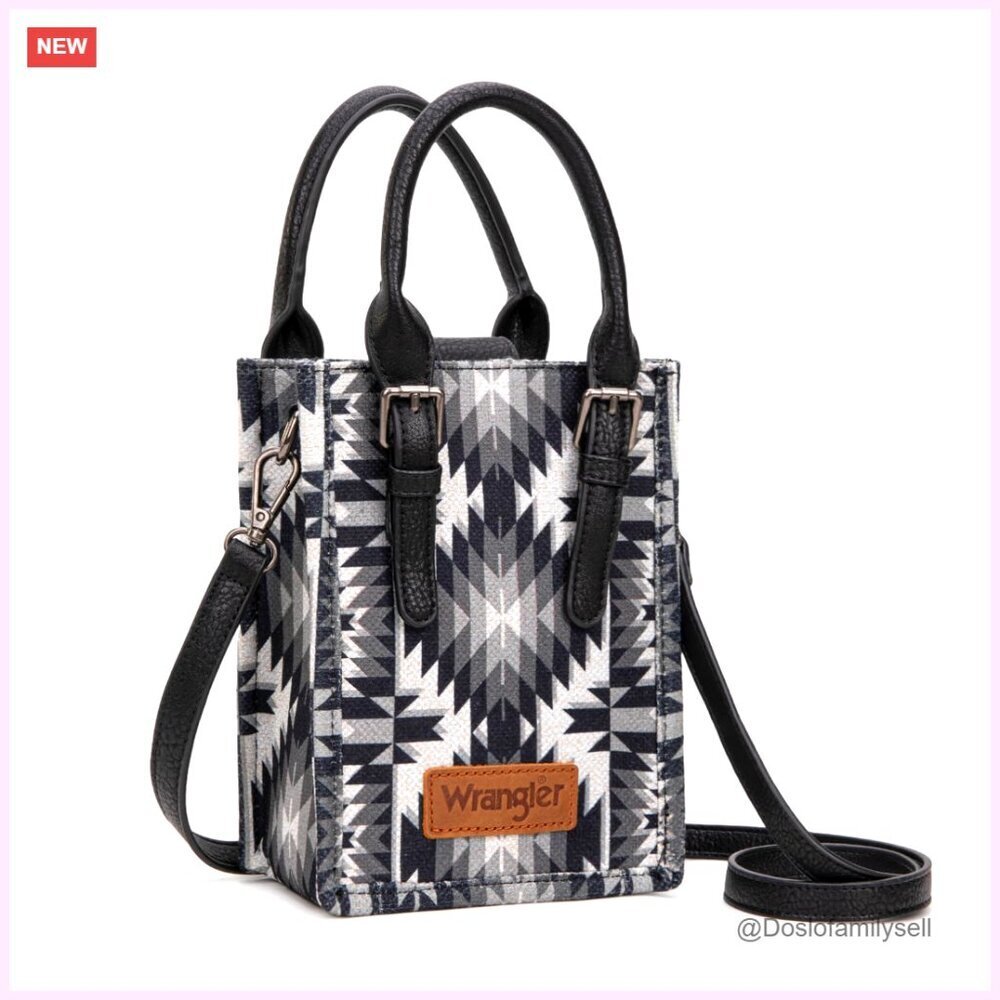 Mini Crossbody Bag Cow Print Adjustable Strap Compact Purse